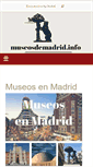 Mobile Screenshot of museosdemadrid.info